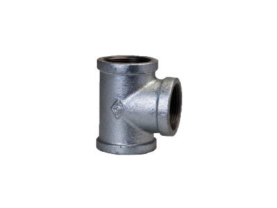 Malleable Iron 130 Tees – Galvanised