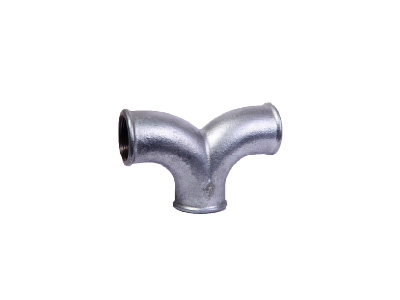 Malleable Iron 132 Twin Elbows – Galvanised