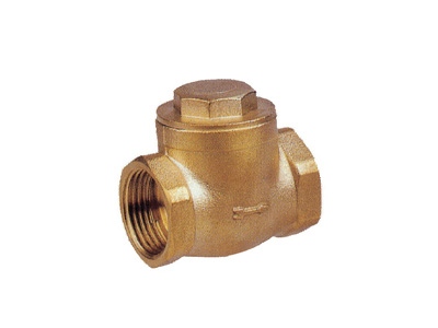 BSPP Female, Brass Swing Check Valves, Metal Seat PN10