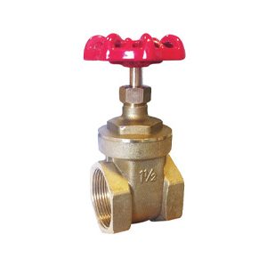 BSPT Female, Brass Gate Valves PN20