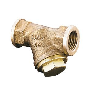 Bronze Y Type Strainers, 100 Mesh ST ST Basket, BSP Ends, PN25