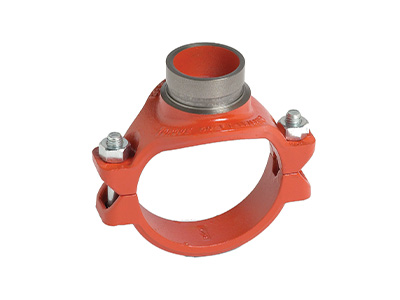 Victaulic Mechanical Tees Grvd – Style 920/920N, Red/Orange