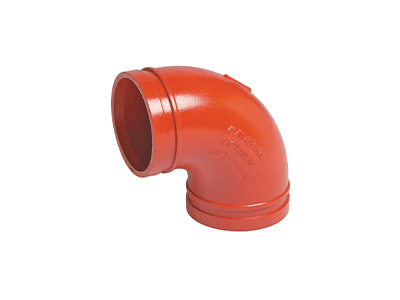 Victaulic No.10 90° Elbows – Red/Orange