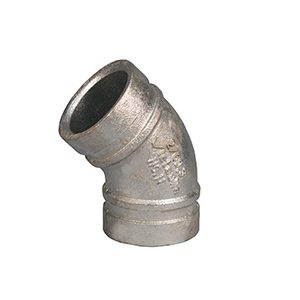 No. 11 45° Elbows - Galvanised