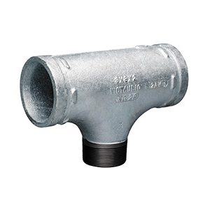 No. 29T Threaded Reducing Tees - Galvanised