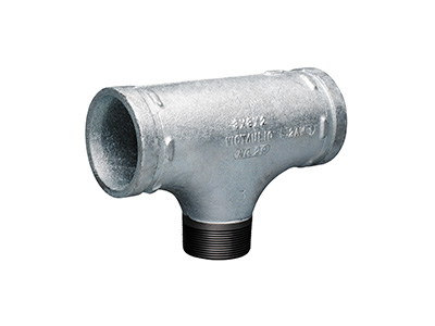 Victaulic No. 29T Threaded Reducing Tees, Galvanised