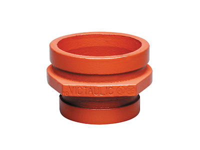 Victaulic No.50 Concentric Reducers – Red/Orange