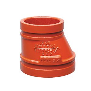 No. 51 Eccentric Reducers - Red Orange