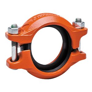 QuickVic Rigid Couplings, Style 107N - Orange