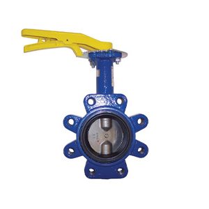 SG Iron Wafer Butterfly Valves, PN16, Nitrile ST ST Disc, Lever