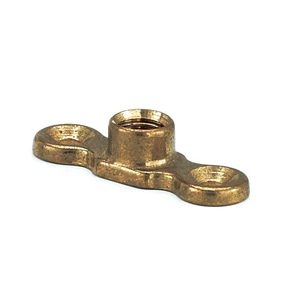 Brass Back Plate Female