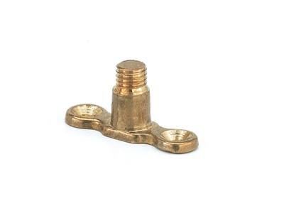 Brass Back Plate Male