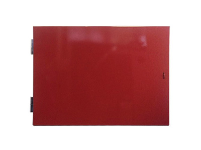 Red Wet Riser Horizontal Vandal Proof Door Frame