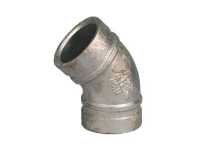 Victaulic No.11 45° Elbows – Galvanised