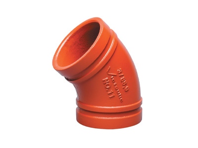 Victaulic No.11 45° Elbows – Orange