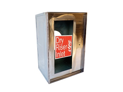 Stainless Steel Dry Riser Surface Mounted Inlet Cabinet