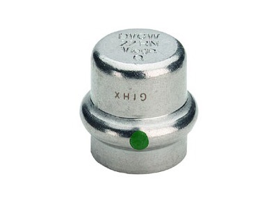 Viega Sanpress Inox Cap with SC-Contur