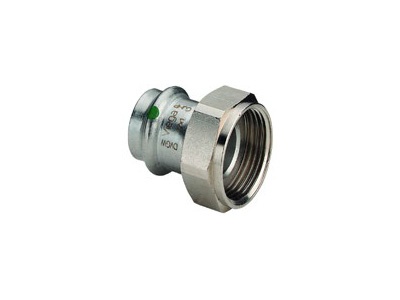 Viega Sanpress Inox Connection screw fitting with SC-Contur