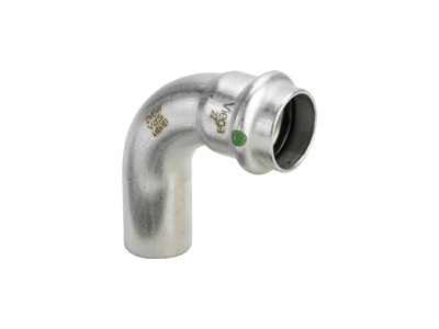 Viega Sanpress Inox Elbow 90° with SC-Contur