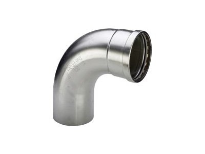 Viega Sanpress Inox XL Elbow 90° with SC-Contur