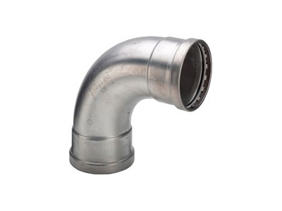 Viega Sanpress Inox XL Elbow 90° with SC-Contur