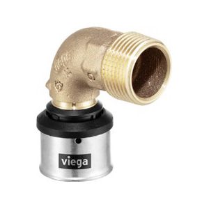 Viega Smartpress Adapter elbow 90°with SC-Contur