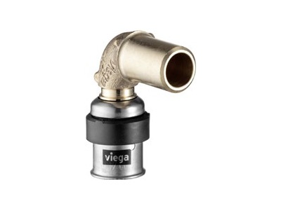 Viega Smartpress Plug-in elbow 90° with SC-Contur