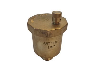 Albion Valves Art 1310, Brass Air Release