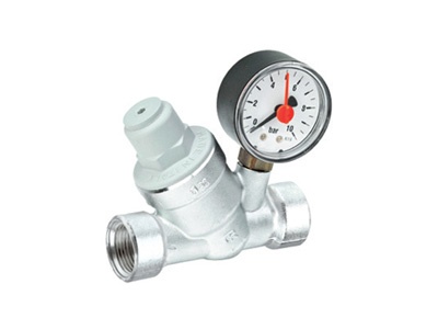 Albion Valves Art 670F, Pressure Reducing Valve with Gauge