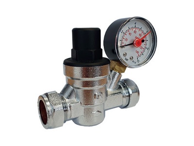 Albion Valves Art 675, Pressure Reducing Valve with Gauge