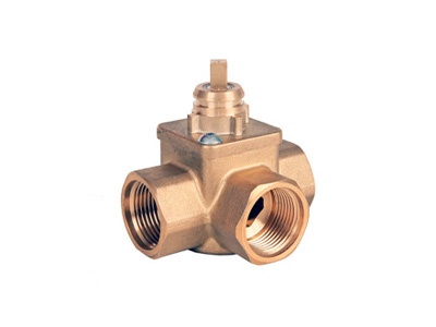 Albion Valves CRM, 3 Port Rotary Control Brass Valve